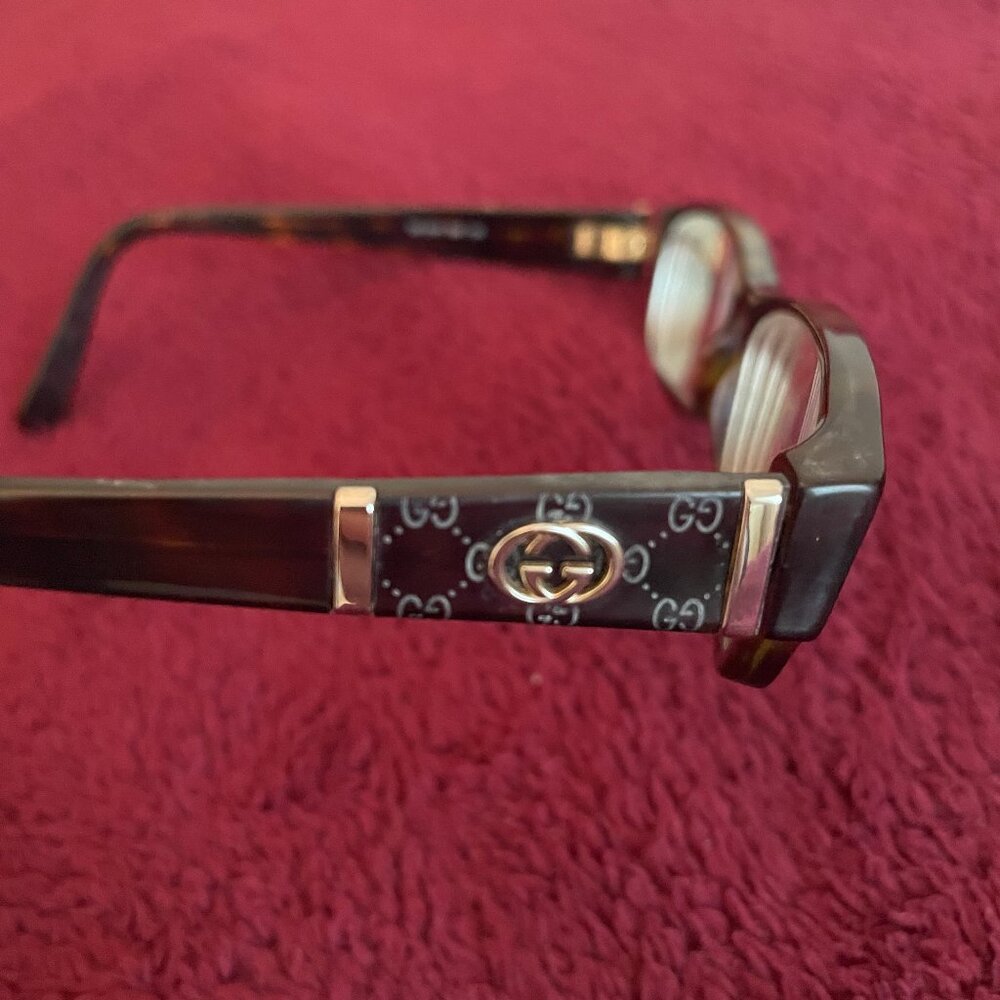 Gucci Women's Glasses - Black and Brown - Picture 4 of 8